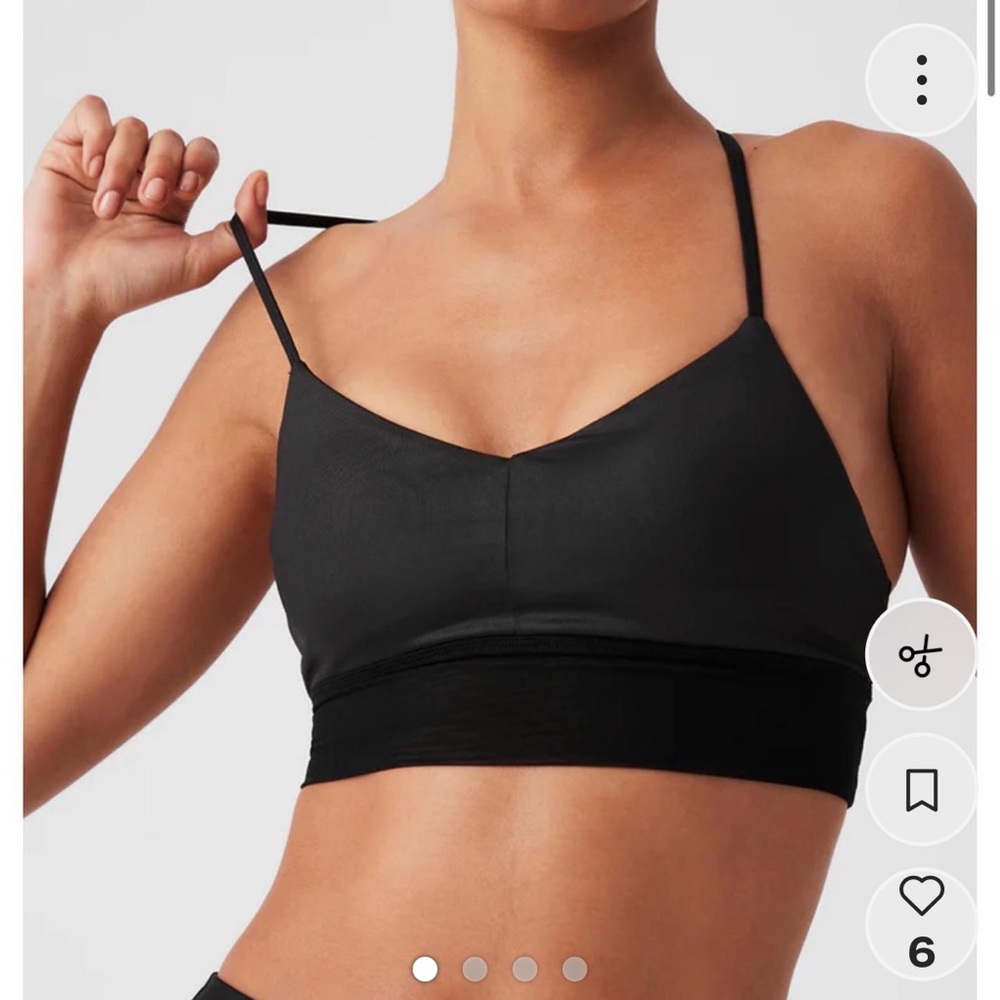 ALO Yoga Black Sports Bra